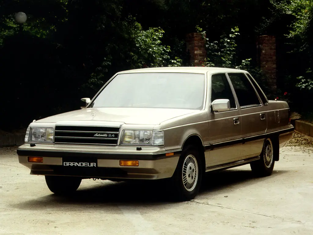 Hyundai Grandeur (L) 1 поколение, рестайлинг, седан (11.1989 - 08.1992)